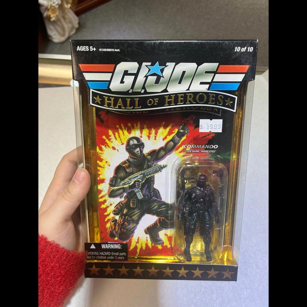 COMMANDO CODE NAME: SNAKE EYES' G I‎ JOE HALL OF HEROES